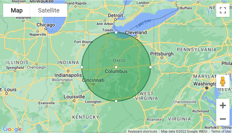 ohio 120 onsite service area Columbus
