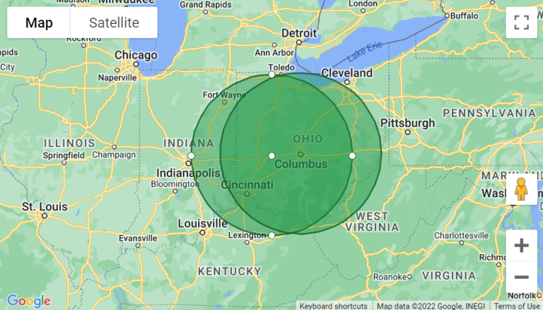 ohio onsite service area