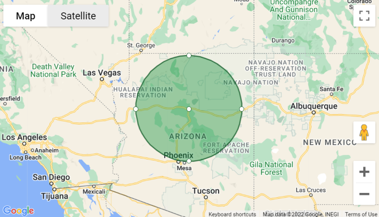 Arizona 120 onsite service area flagstaff